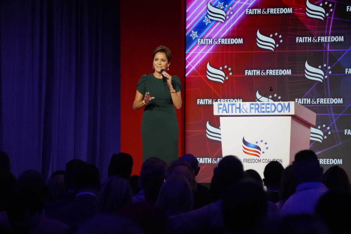 Kari Lake says God sent her message through 1 Timothy 1:6 to quit her news job: ‘I’m out’ post thumbnail image